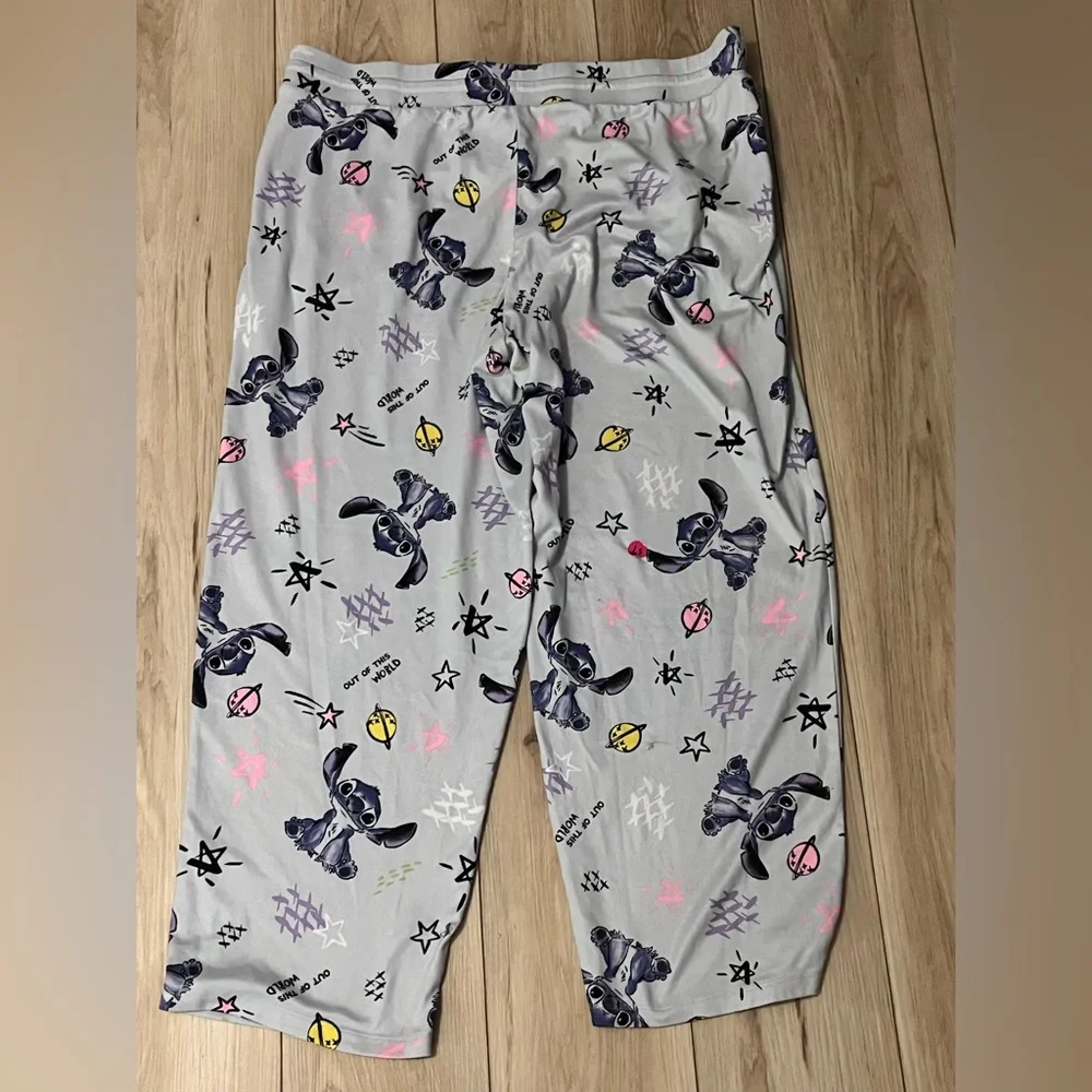 NWOT Plus Disney LILO & Stitch Out of this world soft pajama pant - Picture 7 of 8